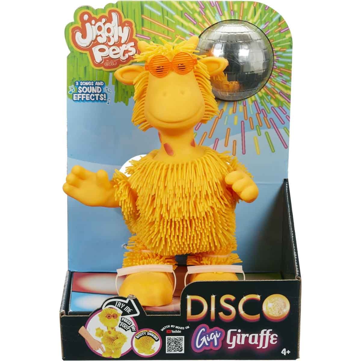 Jiggly Pets Gigi the Giraffe Dancing Toy Unisex, 5-7 Years
