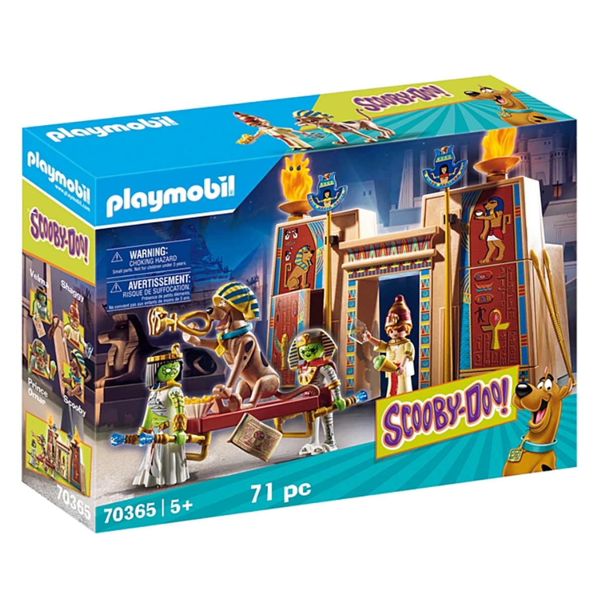 Playmobil Scooby-Doo! Adventure in Egypt Playset Unisex, 5-7 Years