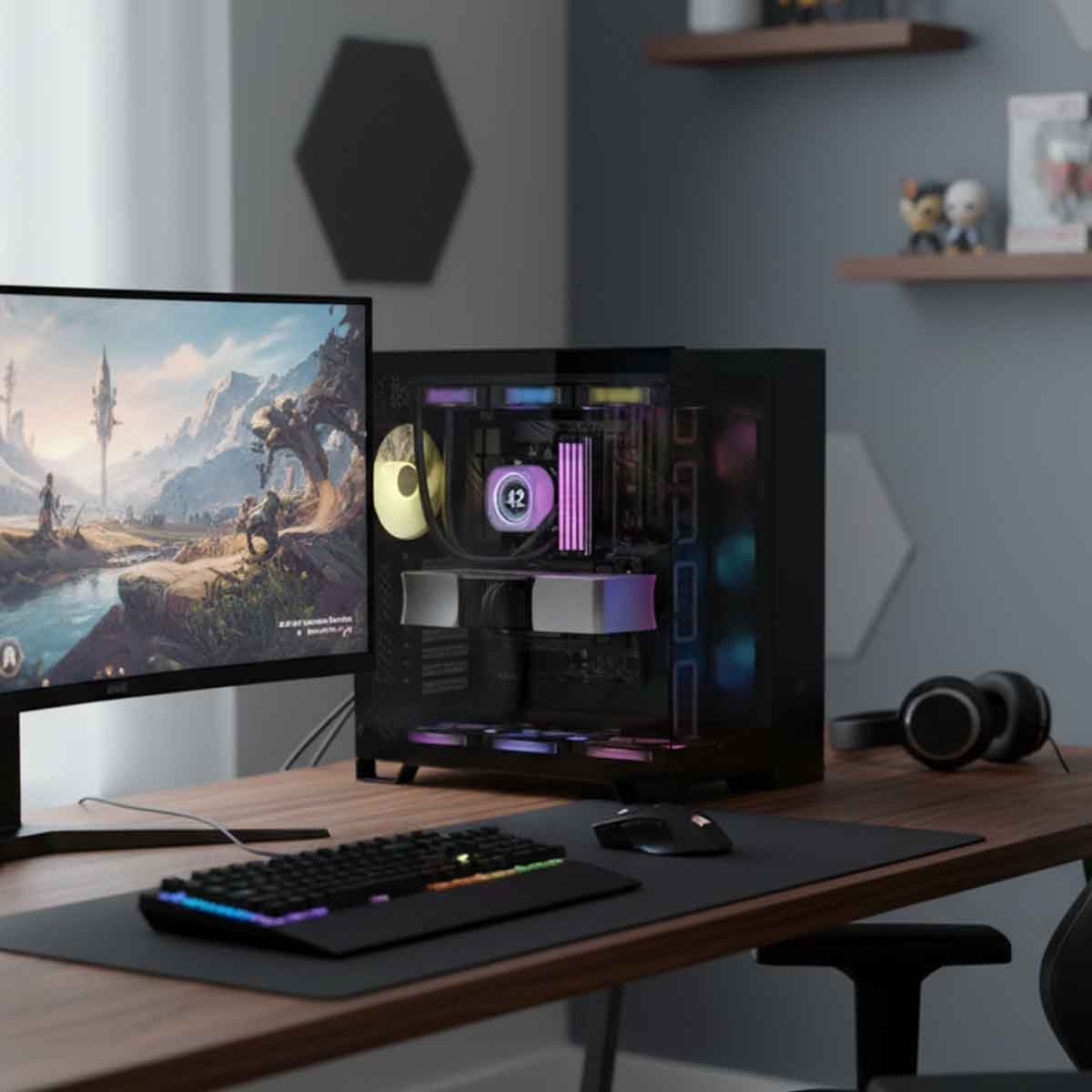 Corsair 6500X RGB ATX Dual-Chamber Gaming PC Case