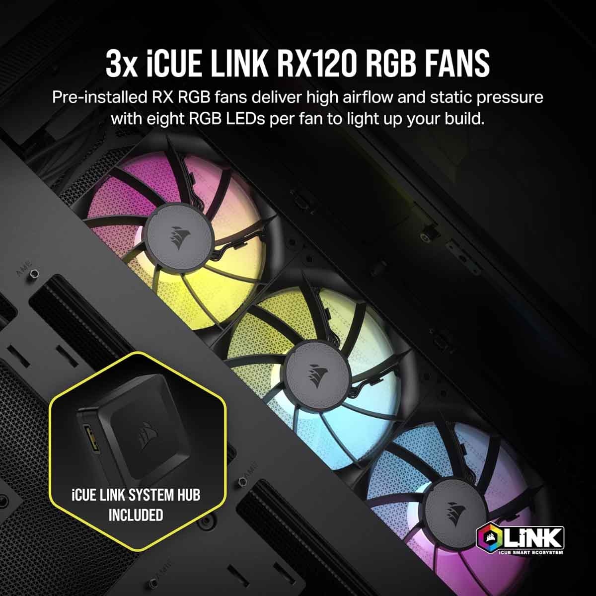 Corsair 6500X RGB ATX Dual-Chamber Gaming PC Case