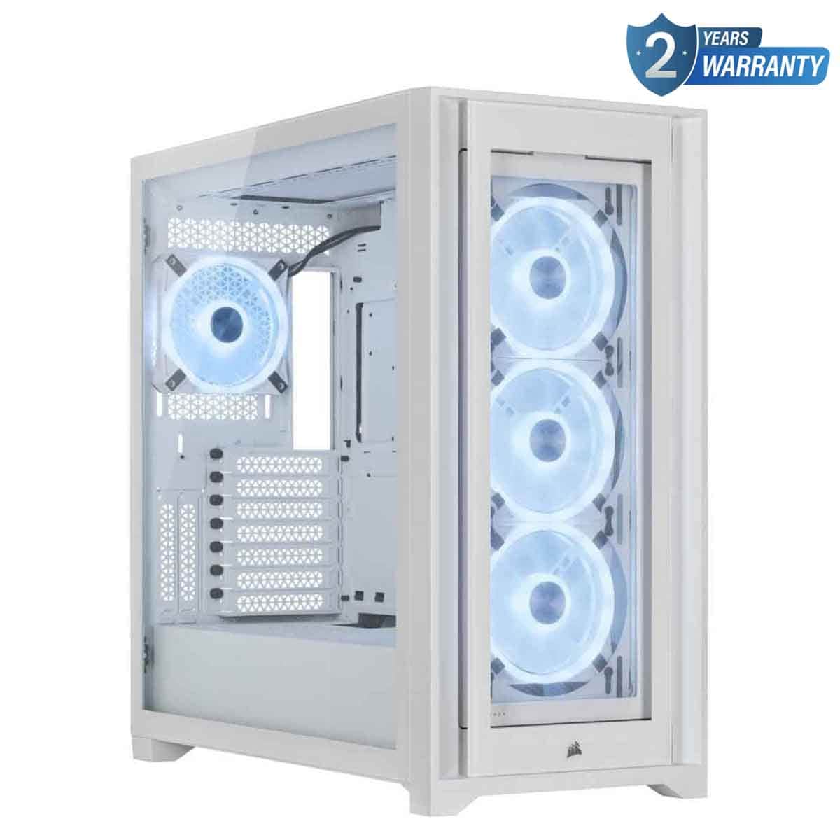 Corsair iCUE 5000X RGB QL Edition Mid-Tower Gaming PC Case