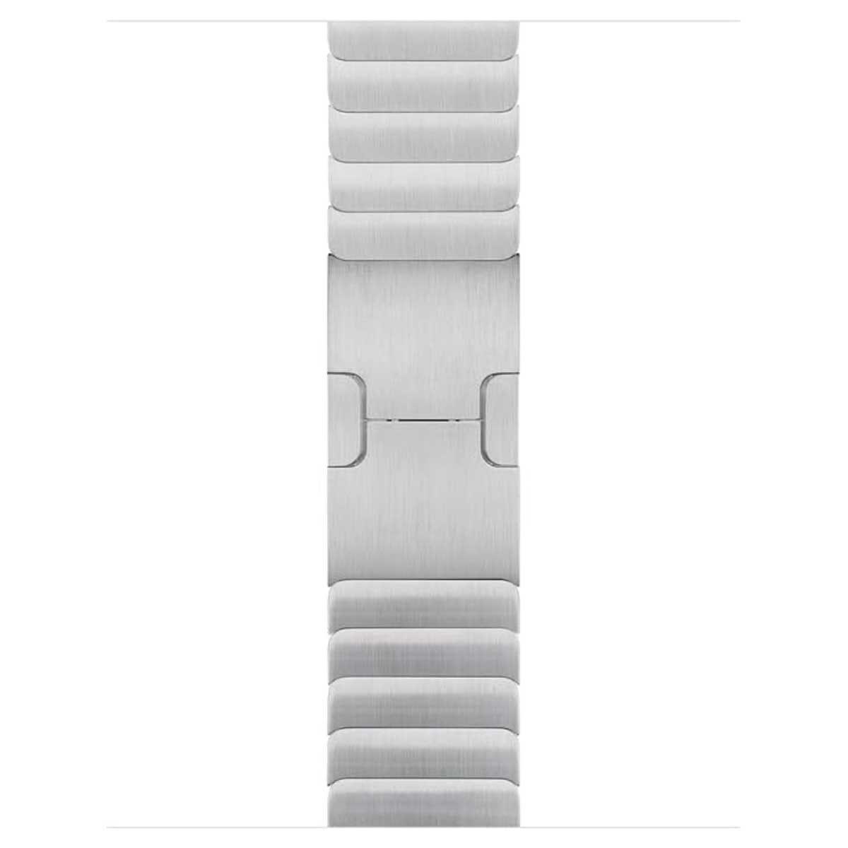 Apple 38mm Silver Link Bracelet - One Size