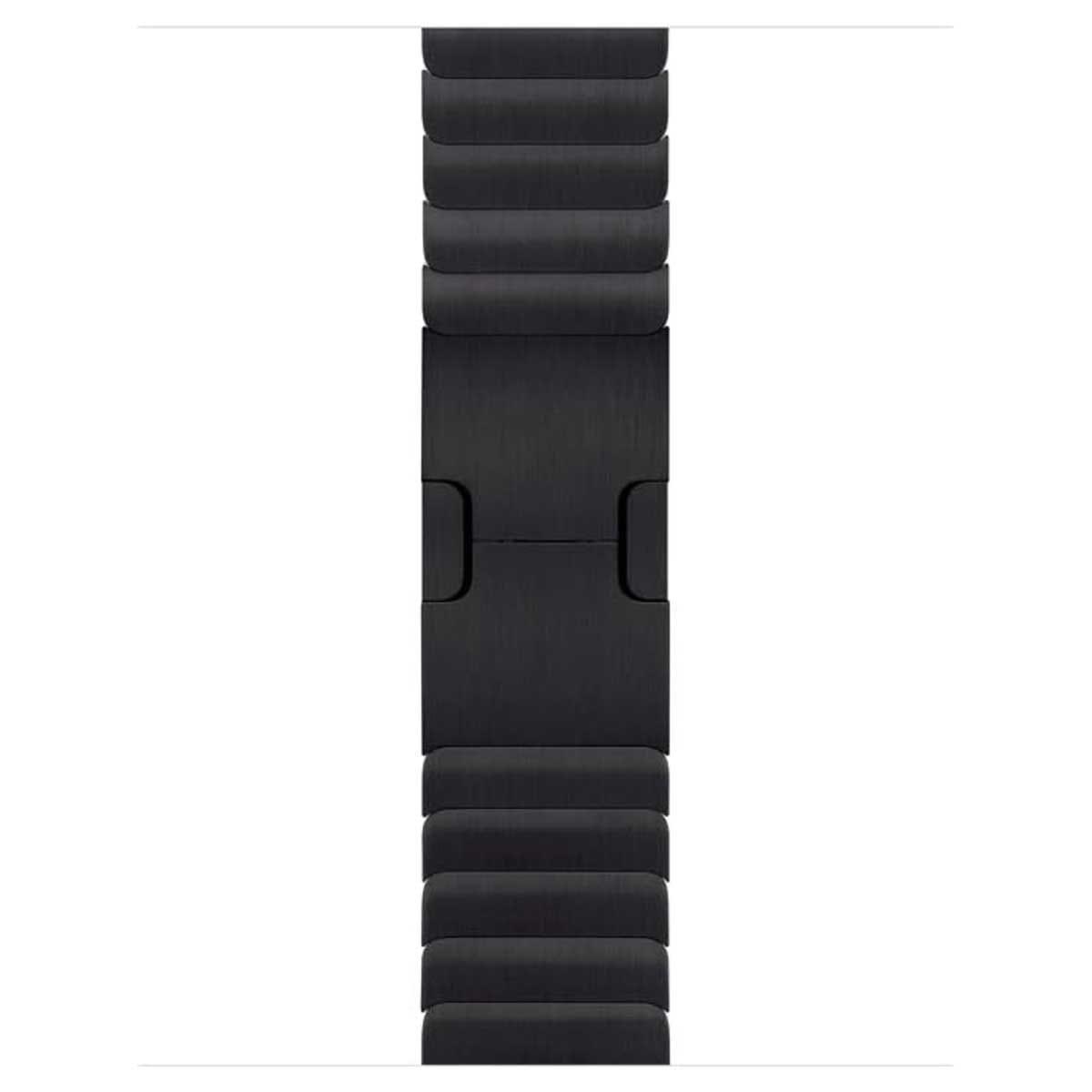 Apple 38mm Space Black Link Bracelet - One Size