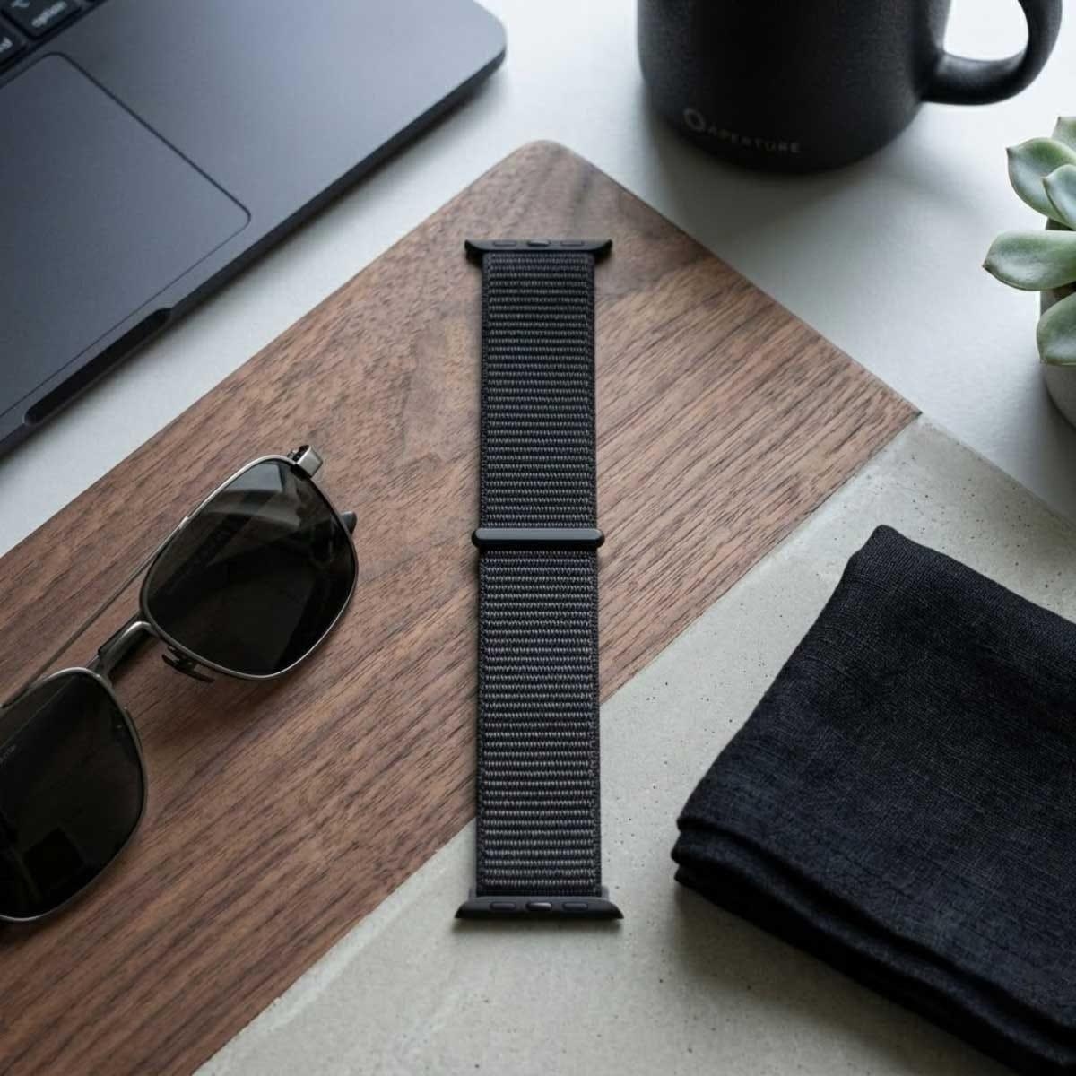 Apple 40mm Dark Gray Sport Loop - One Size