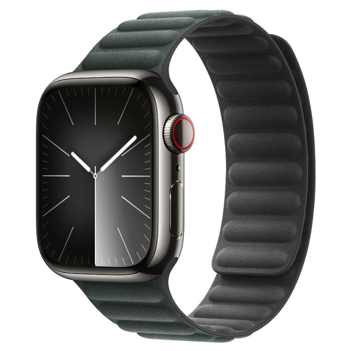 ابل 41mm اخضر ايفرجرين سوار ماجنتك لينك - M/L