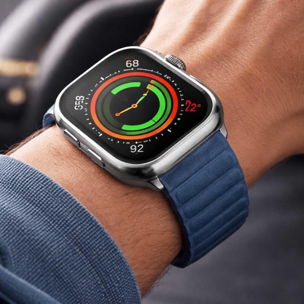 ابل 45mm ازرق باسيفيك سوار ماجنتك لينك - S/M