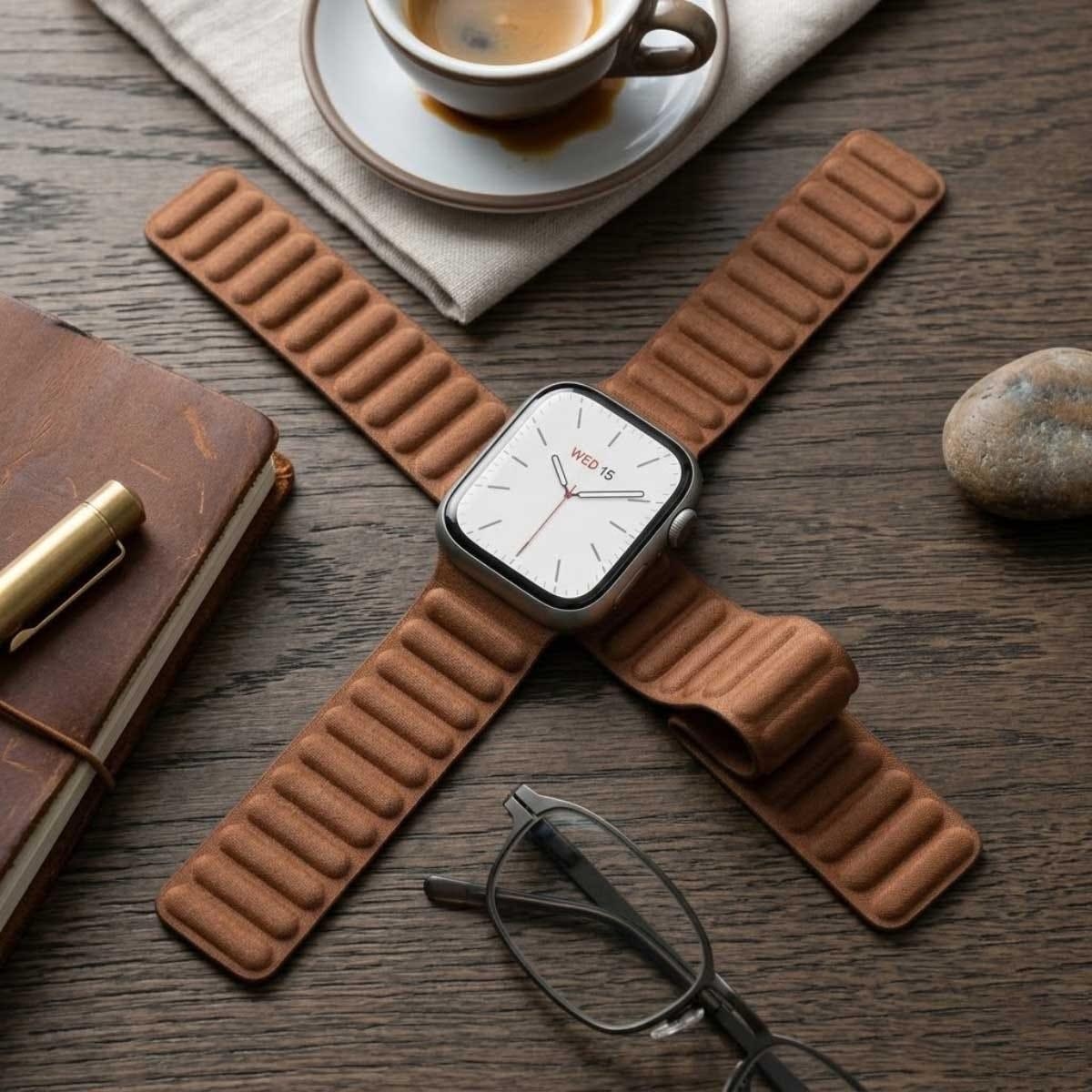 Apple 42mm Caramel Magnetic Link - S/M