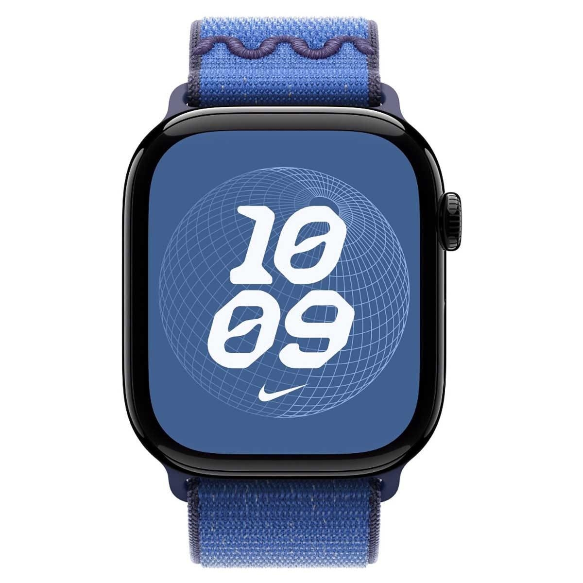 Apple 46mm Blue Ribbon Nike Sport Loop - One Size