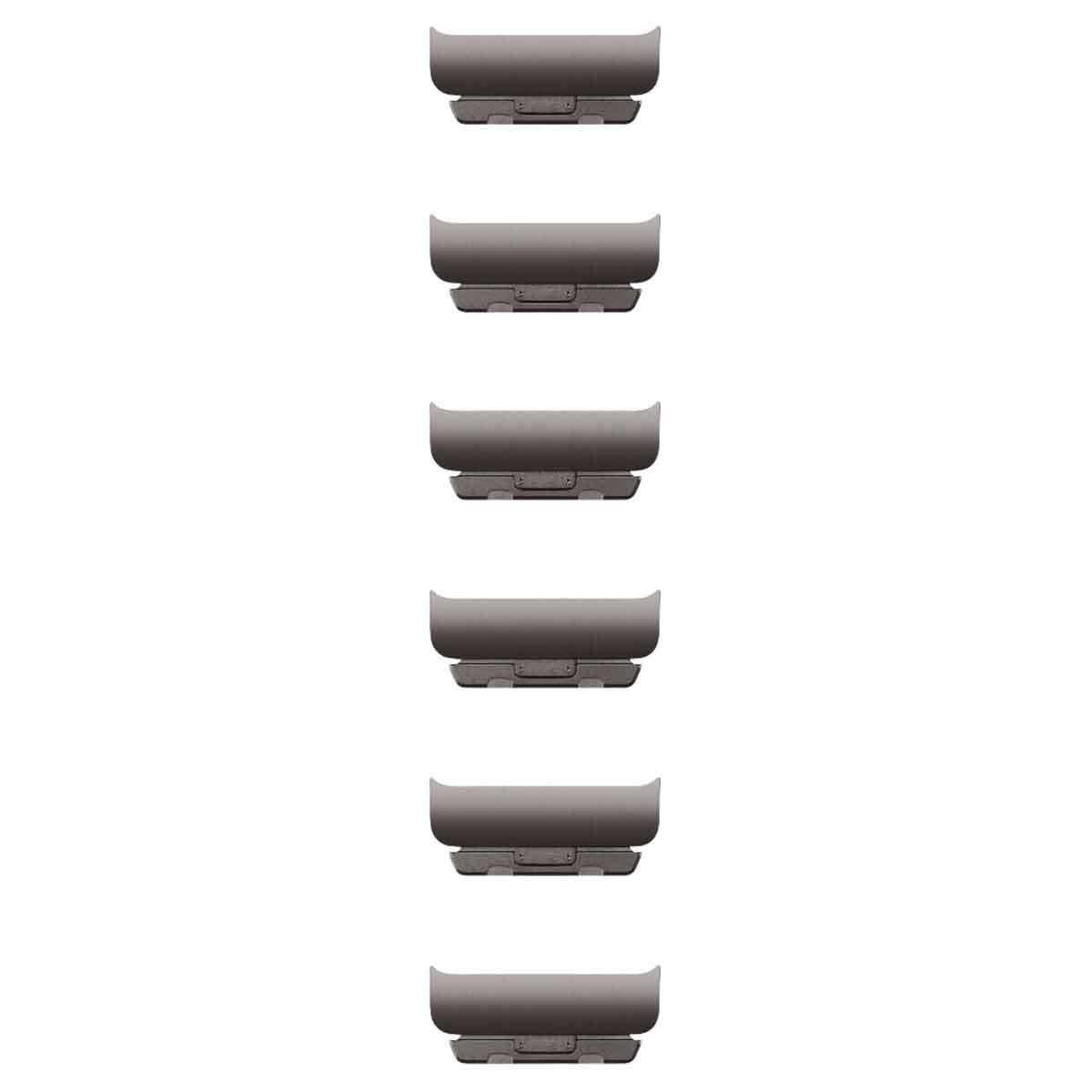 ابل 46mm رمادي سليت مجموعة لينك براسليت - مقاس واحد