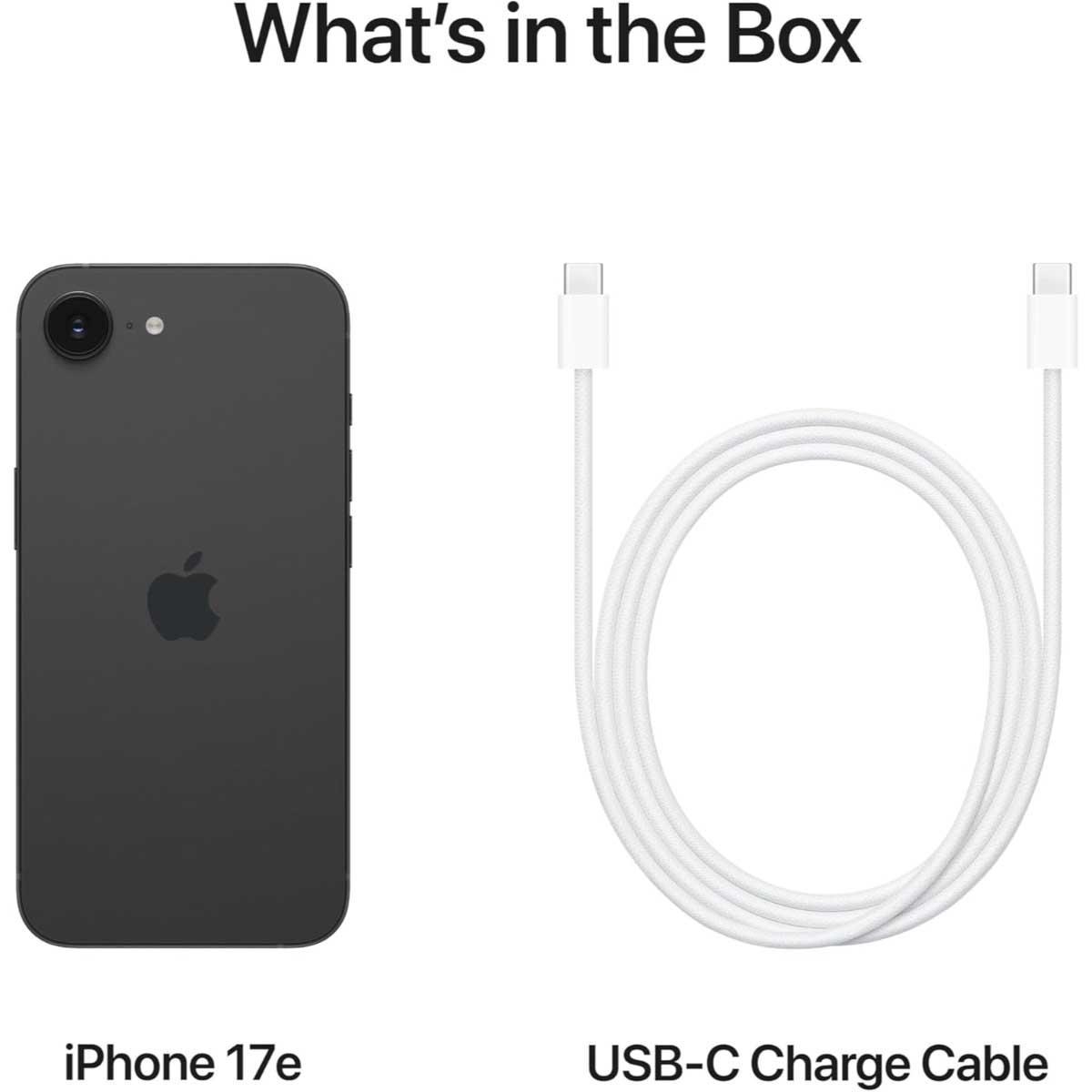 Apple iPhone 17e 256GB (eSIM only), KSA Version - Black