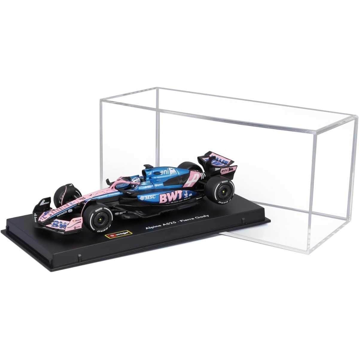 Bburago 1:43 Alpine A525 Diecast Model Car with Helmet Boys, 13+ Years