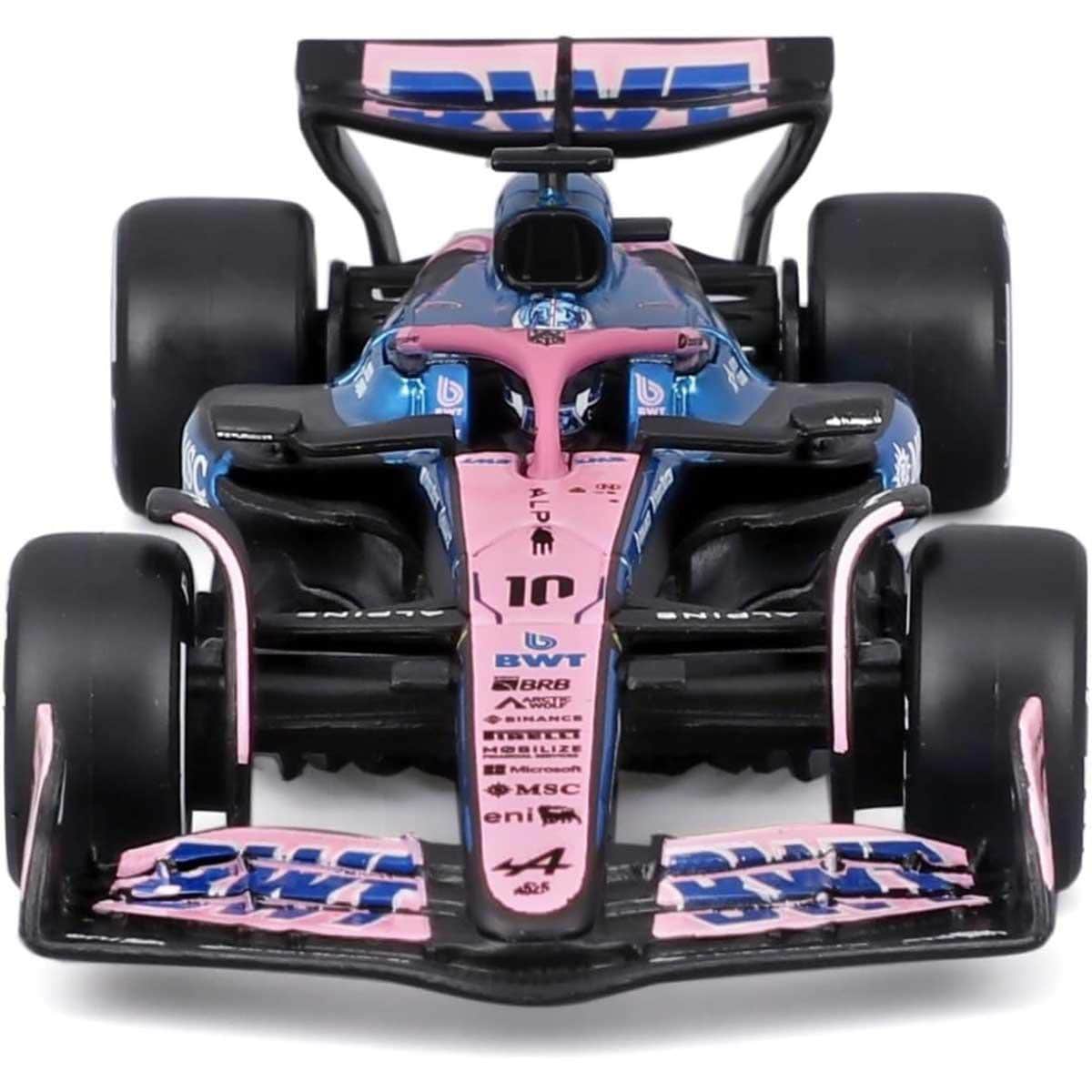 Bburago 1:43 Alpine A525 Diecast Model Car with Helmet Boys, 13+ Years