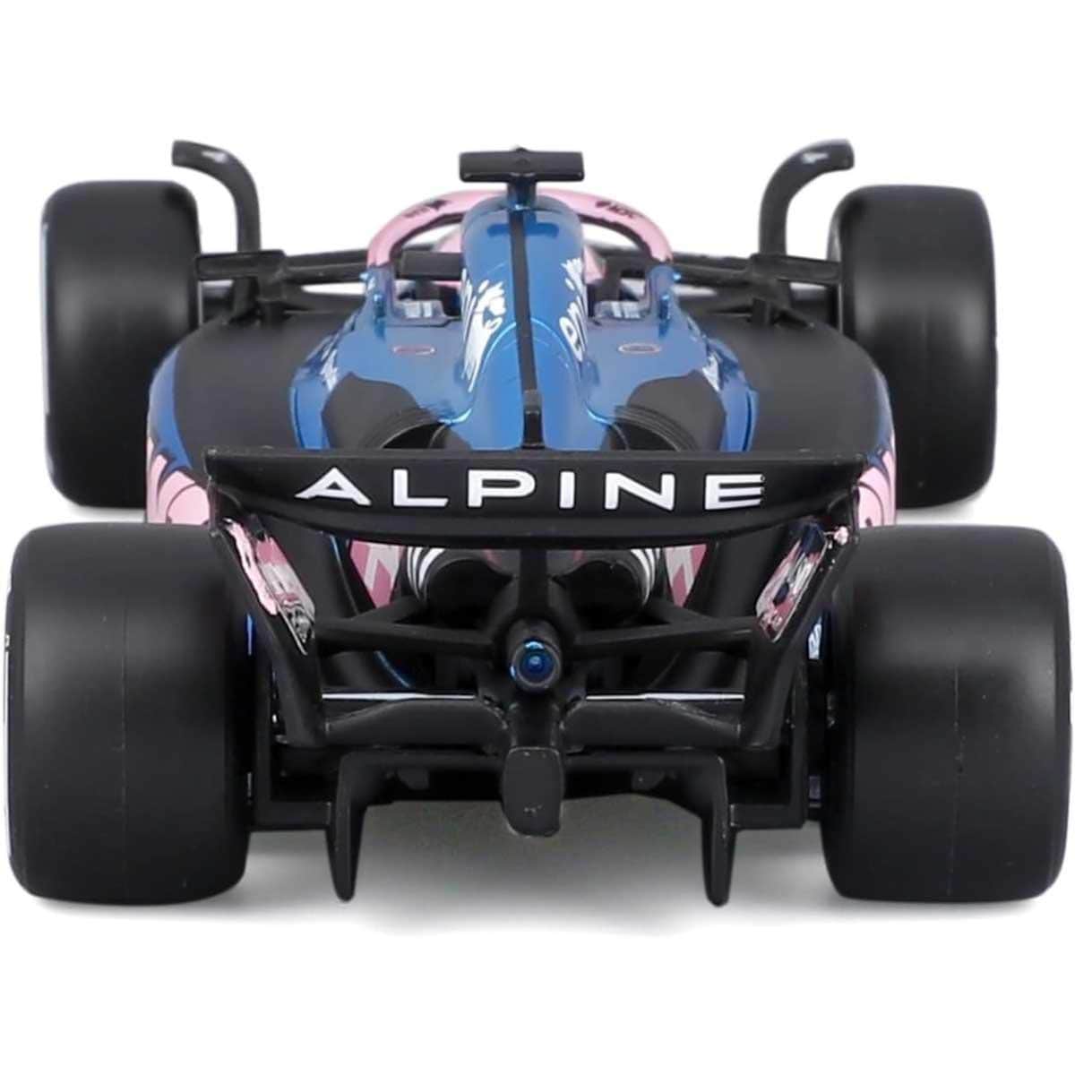 Bburago 1:43 Alpine A525 Diecast Model Car with Helmet Boys, 13+ Years