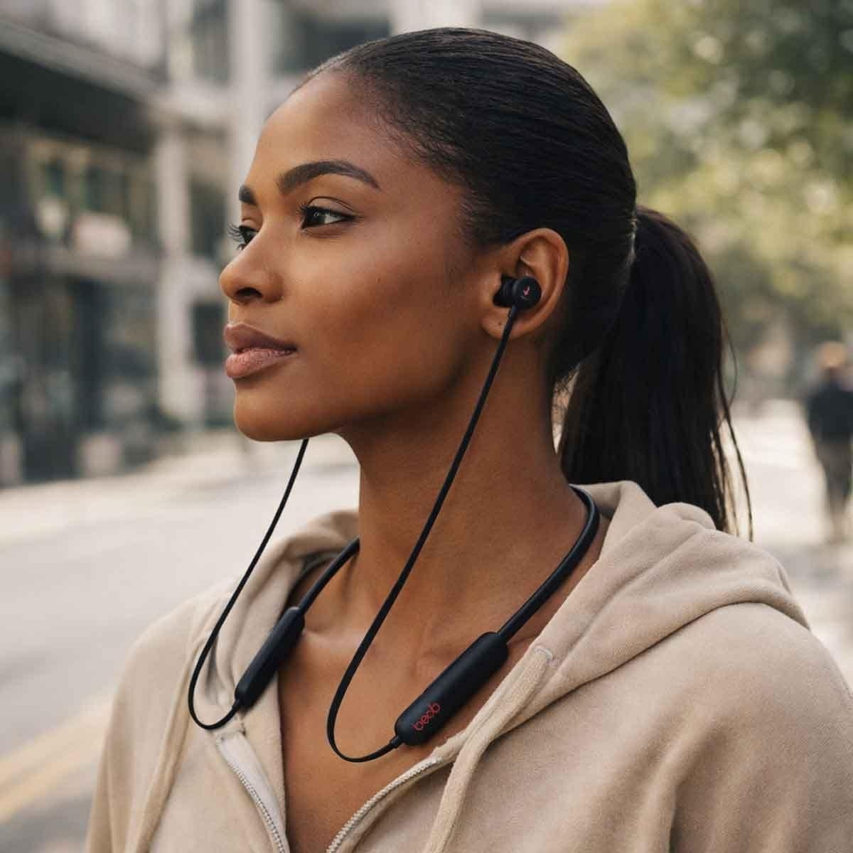 Beats Black Flex All-Day Wireless Earphones