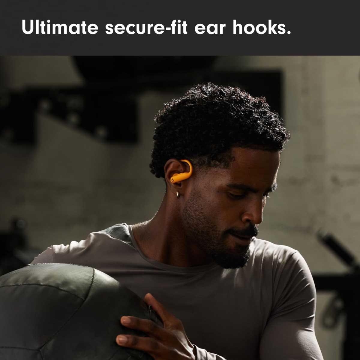 بيتس باور برو 2 سماعات أذن لاسلكية حقيقية - برتقالي كهربائي