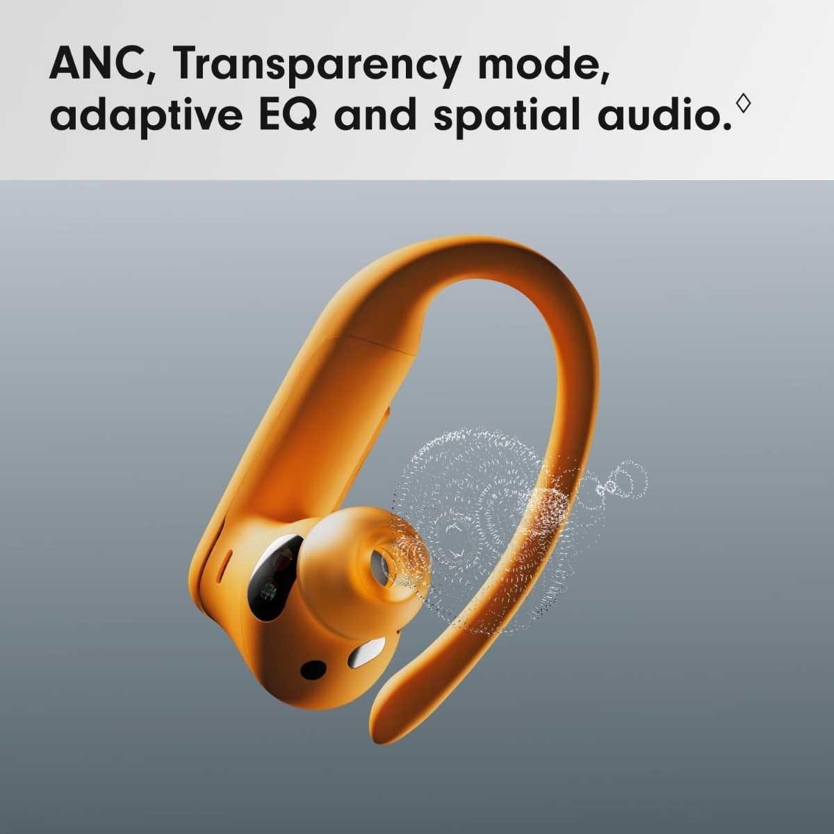 بيتس باور برو 2 سماعات أذن لاسلكية حقيقية - برتقالي كهربائي