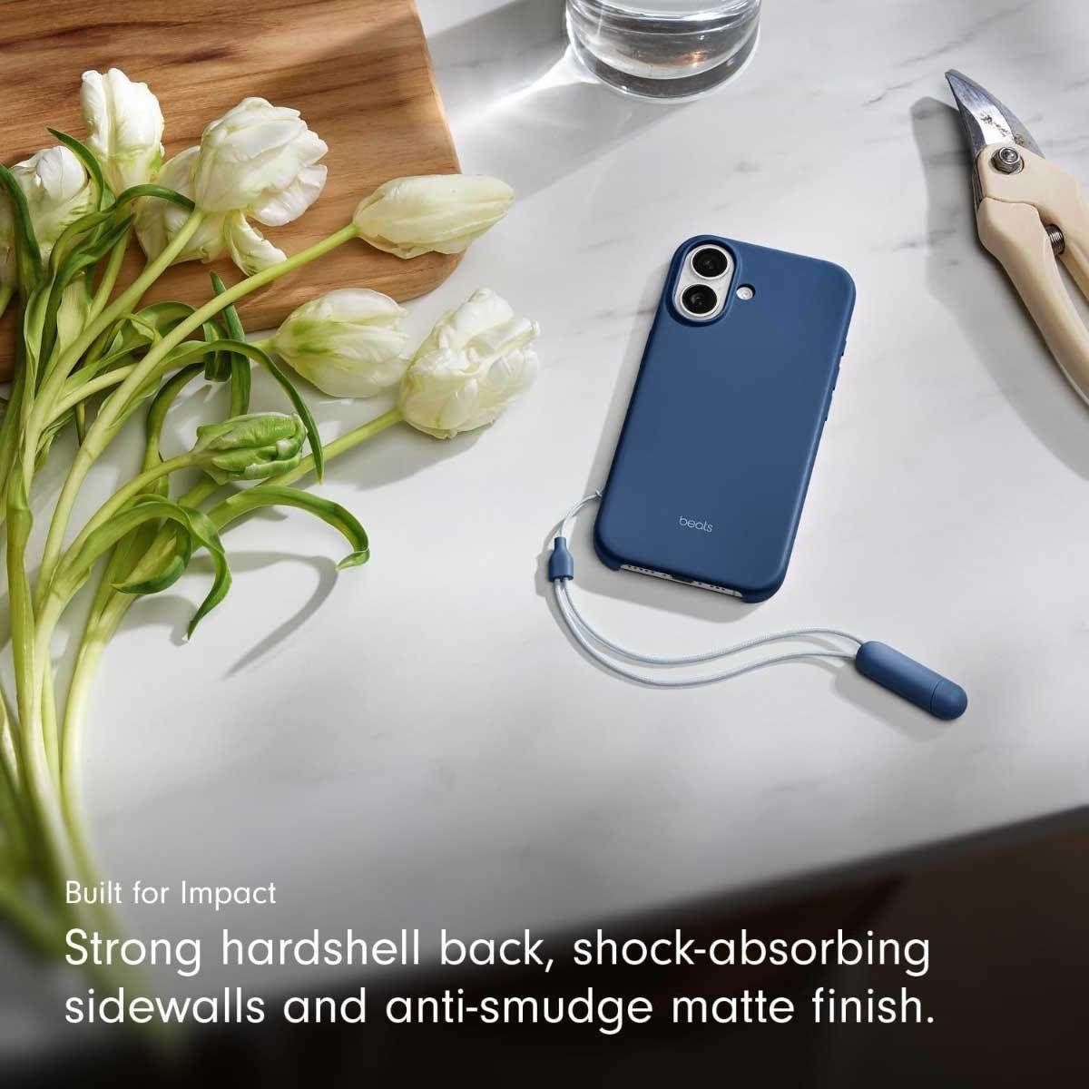 Beats Bedrock Blue Kickstand Case with MagSafe & Camera Control for iPhone 17