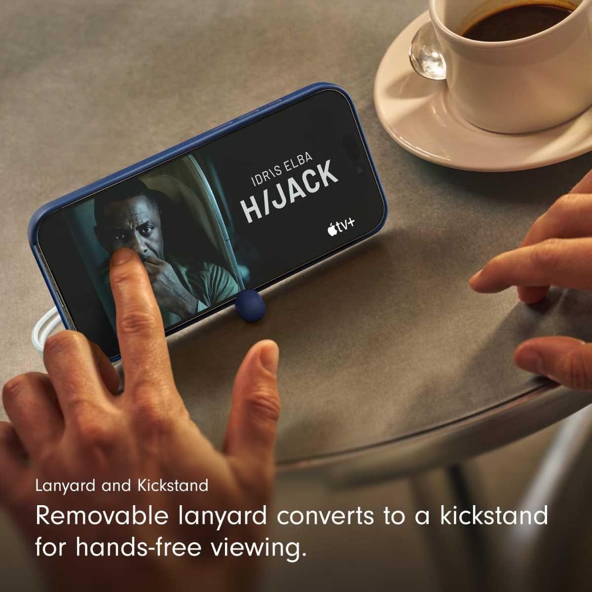 Beats Bedrock Blue Kickstand Case with MagSafe & Camera Control for iPhone 17