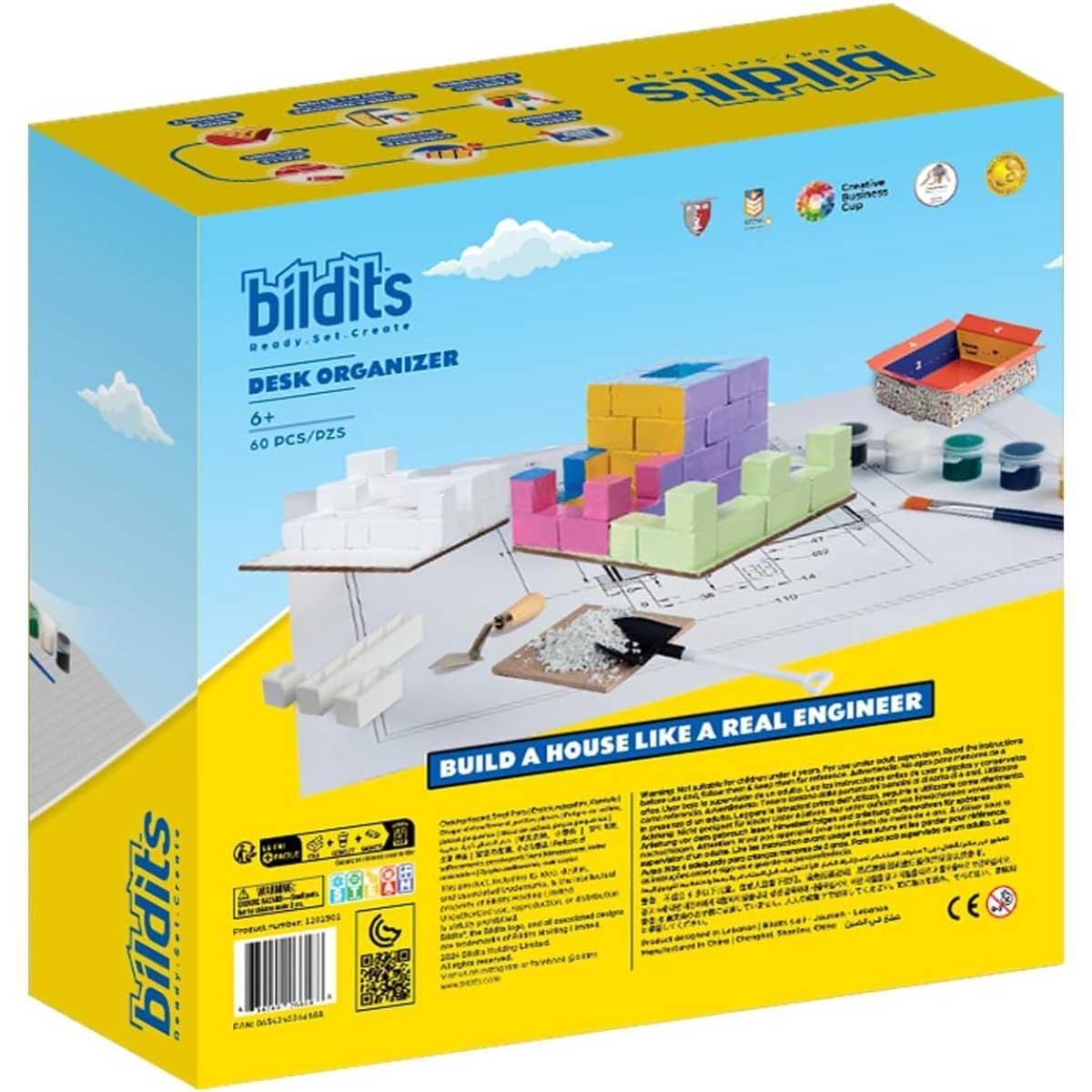بيلدتس طقم بناء منظم مكتب للجنسين، 6-8 سنوات