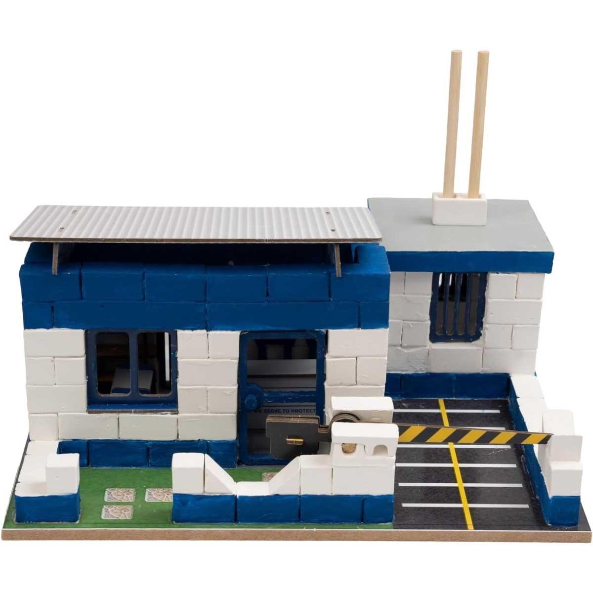 بيلدتس طقم بناء مركز شرطة للجنسين، 8-10 سنوات