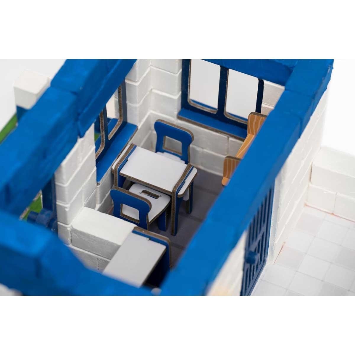 بيلدتس طقم بناء مركز شرطة للجنسين، 8-10 سنوات