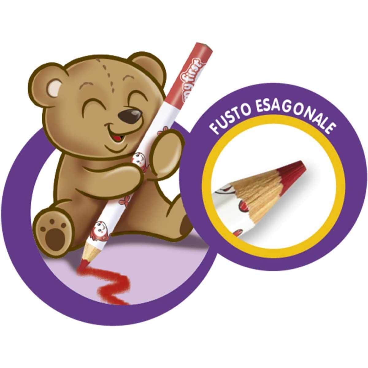 Crayola 8-Piece Jumbo Decorated Pencils Set Toddler, 0-2 Years