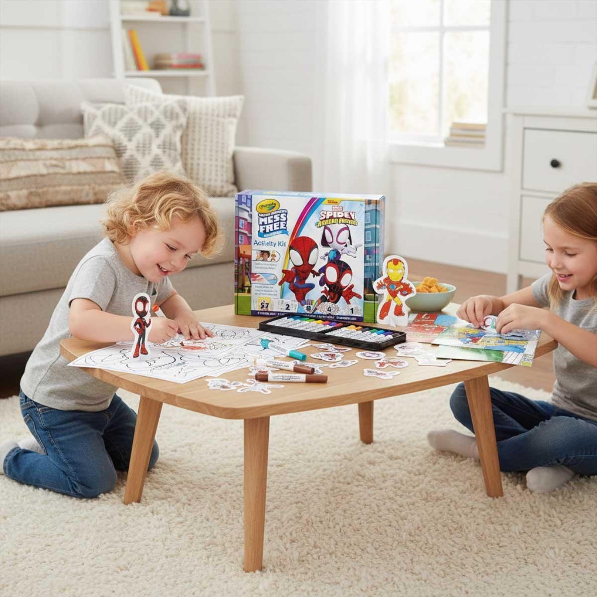 Crayola Color Wonder Spidey Activity Set Unisex, 3-4 Years