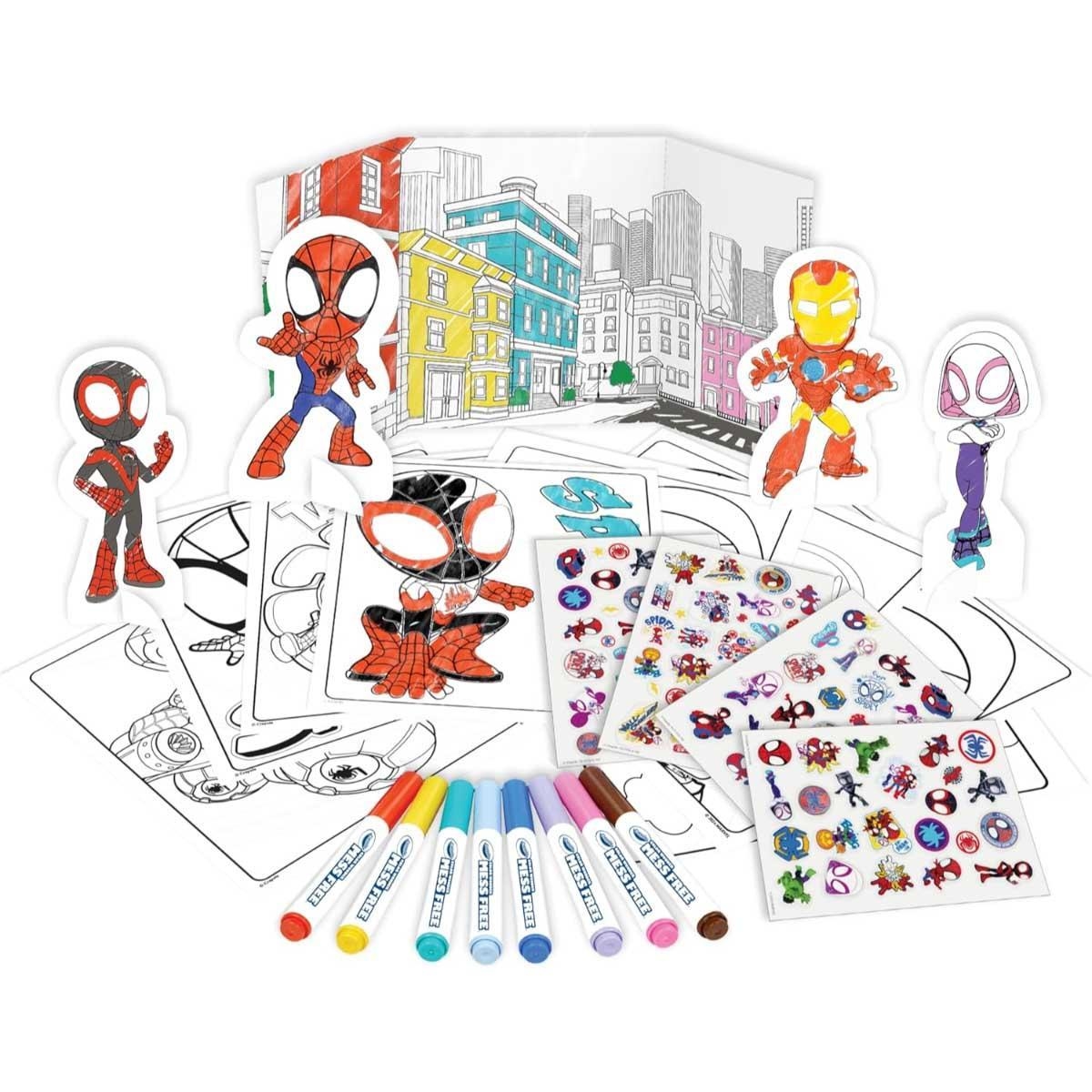 Crayola Color Wonder Spidey Activity Set Unisex, 3-4 Years