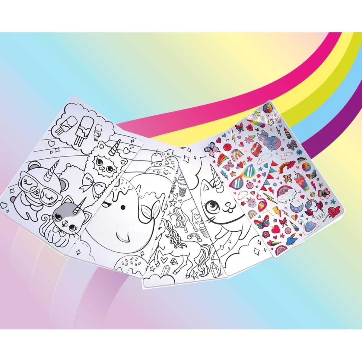 كرايولا كرييشنز مجموعة رسم يونيكورن للبنات، 8-10 سنوات