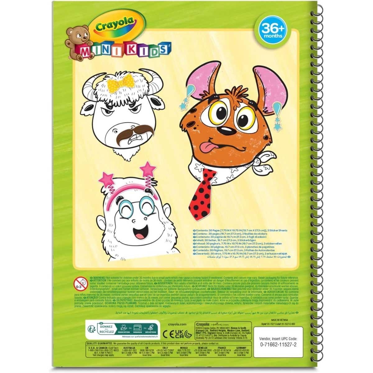 Crayola Mix & Match Flip Book Unisex, 2-3 Years