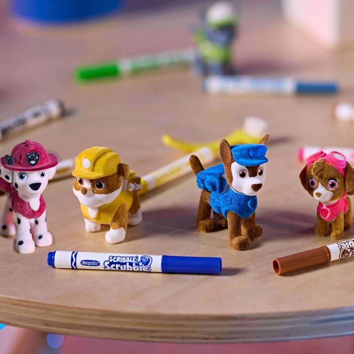 Crayola Washimals Pets PAW Patrol with Decals Set Unisex, 3-4 Years