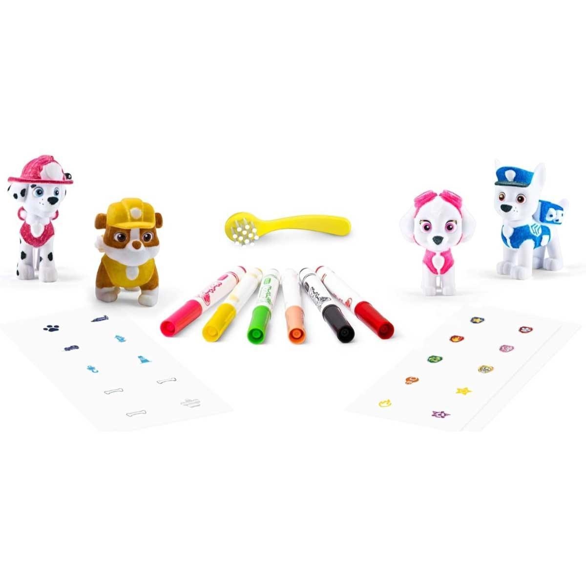 Crayola Washimals Pets PAW Patrol with Decals Set Unisex, 3-4 Years