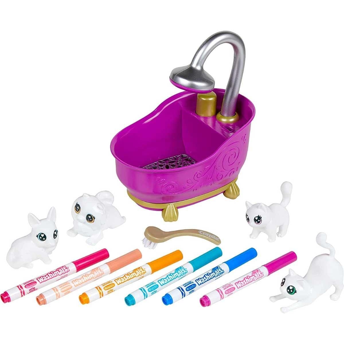Crayola Washimals Pets Tub Refresh Set Unisex, 3-4 Years