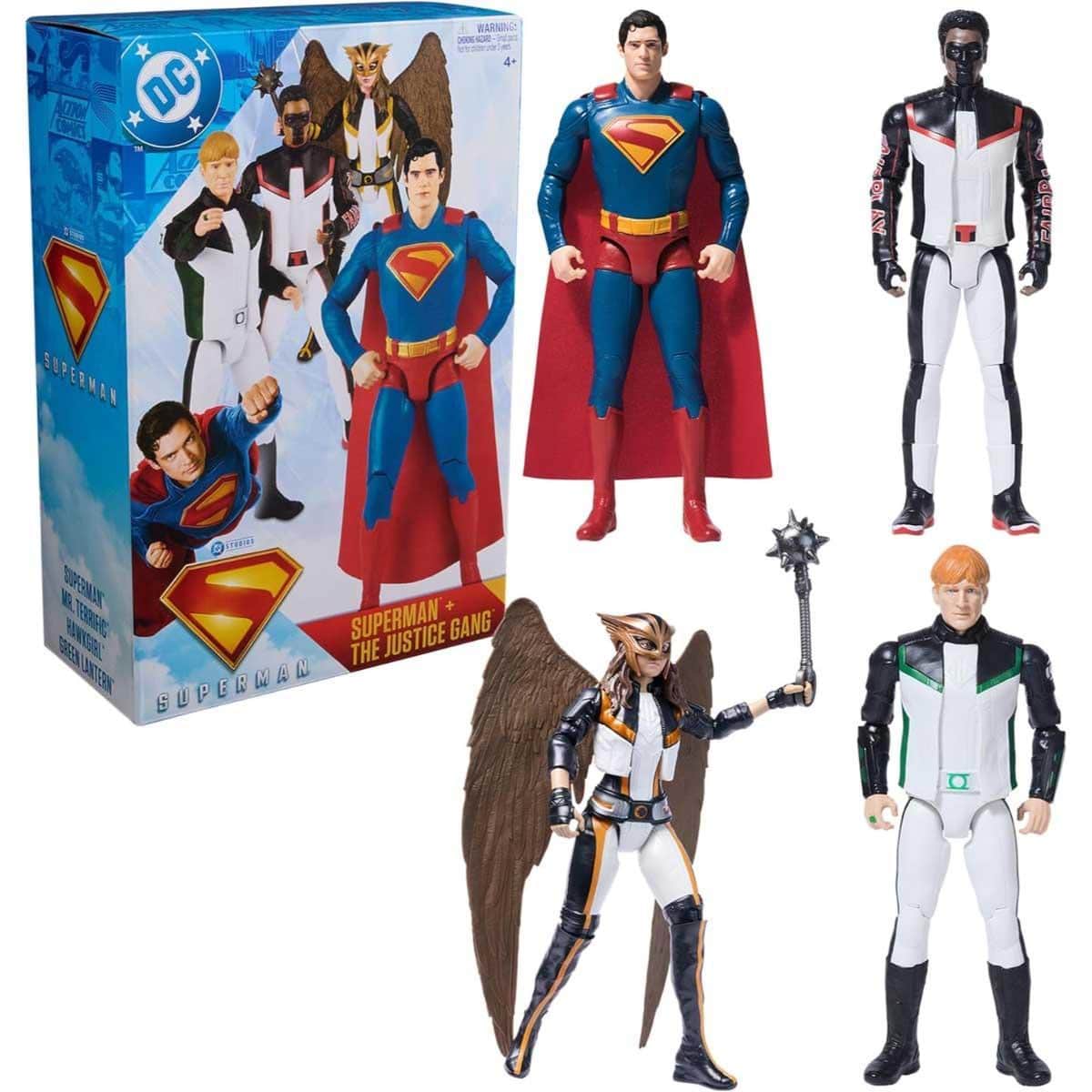 DC 12" Superman Team-Up Action Figure Set Unisex, 5-7 Years
