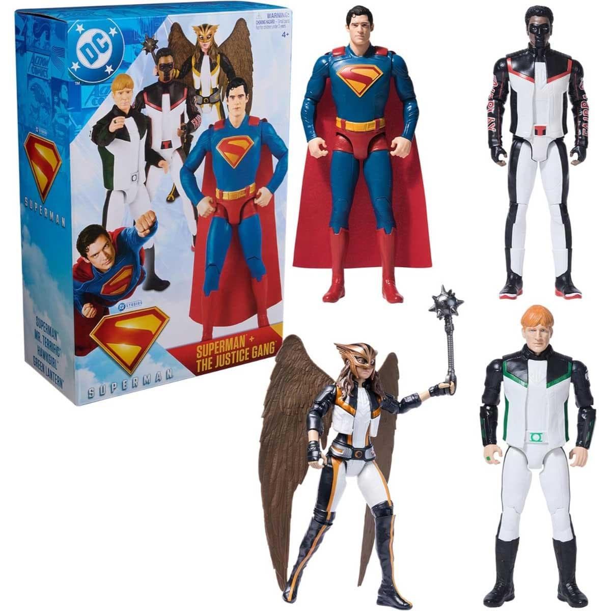 DC 12" Superman Team-Up Action Figure Set Unisex, 5-7 Years