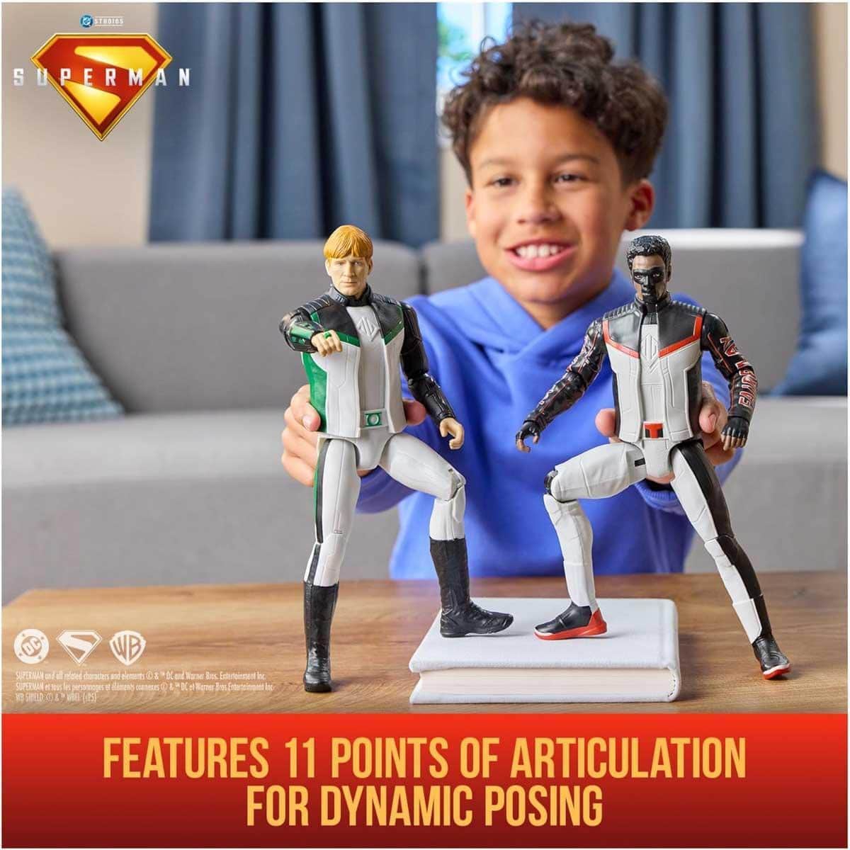 DC 12" Superman Team-Up Action Figure Set Unisex, 5-7 Years