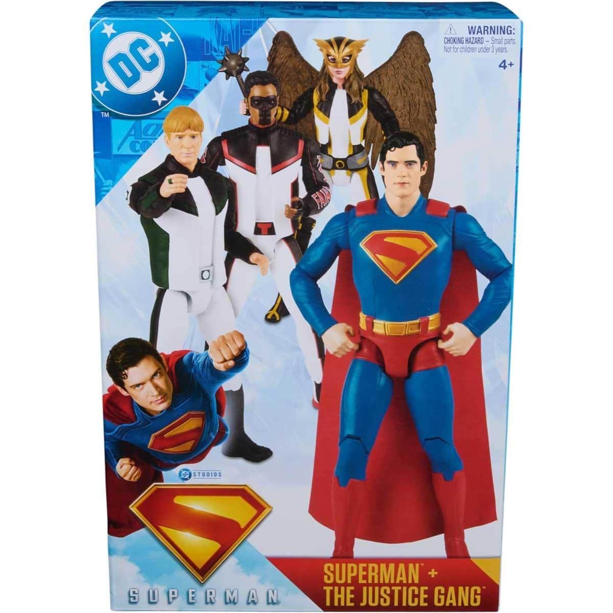 DC 12" Superman Team-Up Action Figure Set Unisex, 5-7 Years