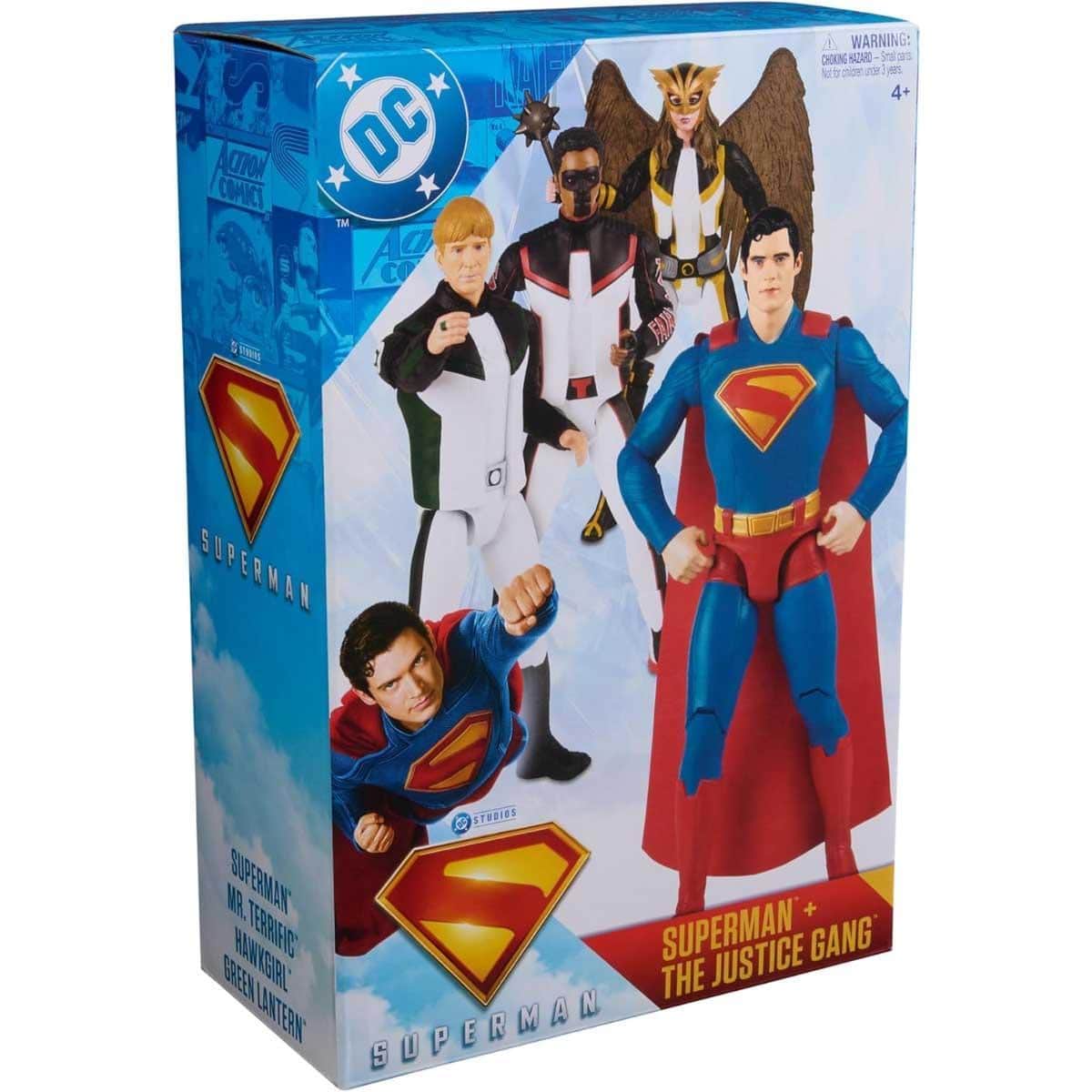 DC 12" Superman Team-Up Action Figure Set Unisex, 5-7 Years
