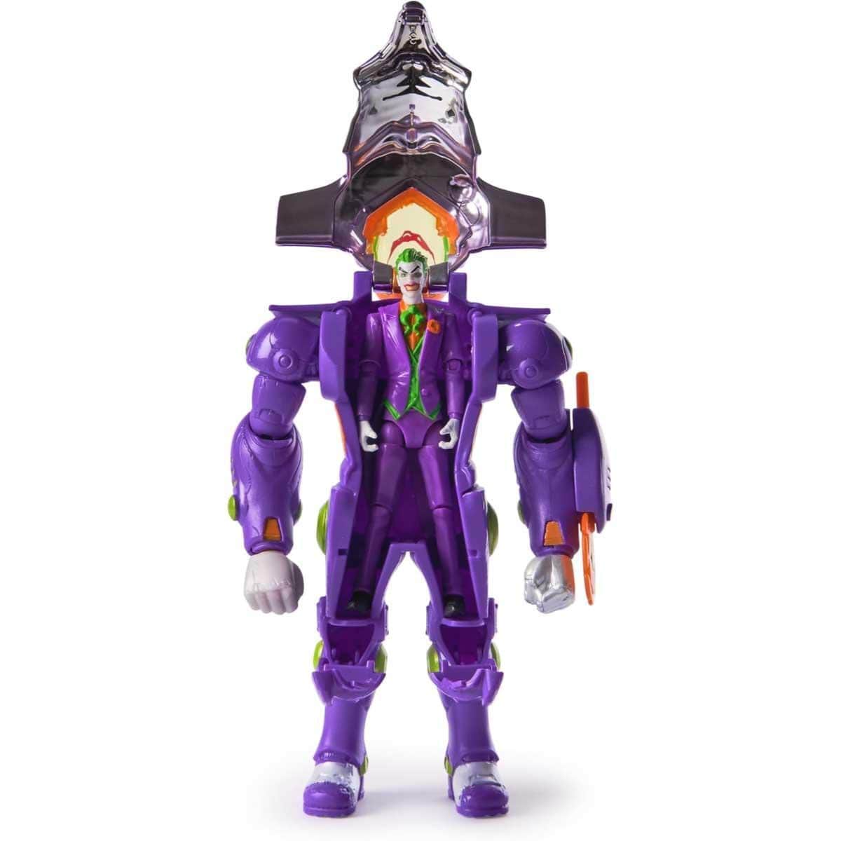DC Comics 6" Metal Force The Joker Action Figure Unisex, 5-7 Years