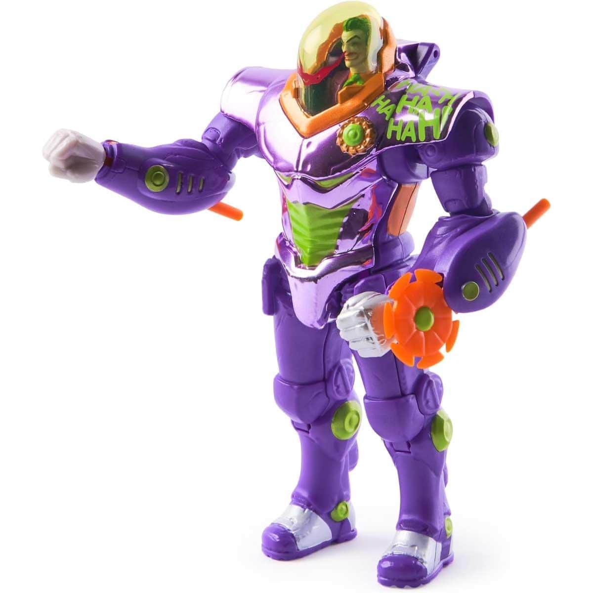 DC Comics 6" Metal Force The Joker Action Figure Unisex, 5-7 Years