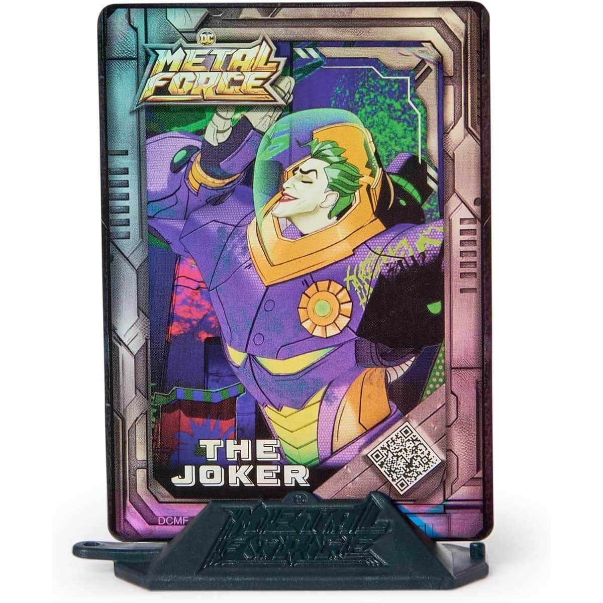 DC Comics 6" Metal Force The Joker Action Figure Unisex, 5-7 Years