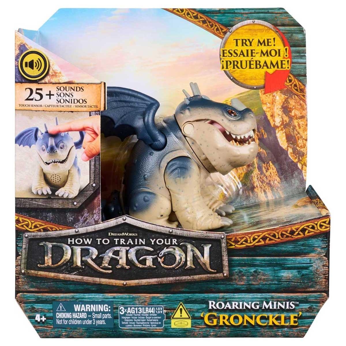دريم ووركس دراغونز مجسم أكشن تفاعلي صغير غرونكل للجنسين، 5-7 سنوات