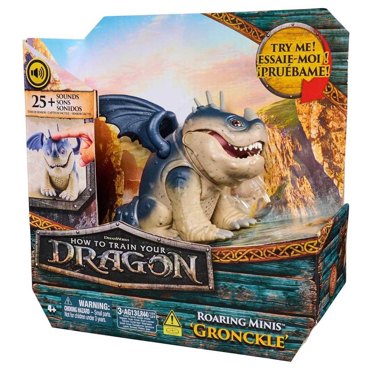 دريم ووركس دراغونز مجسم أكشن تفاعلي صغير غرونكل للجنسين، 5-7 سنوات