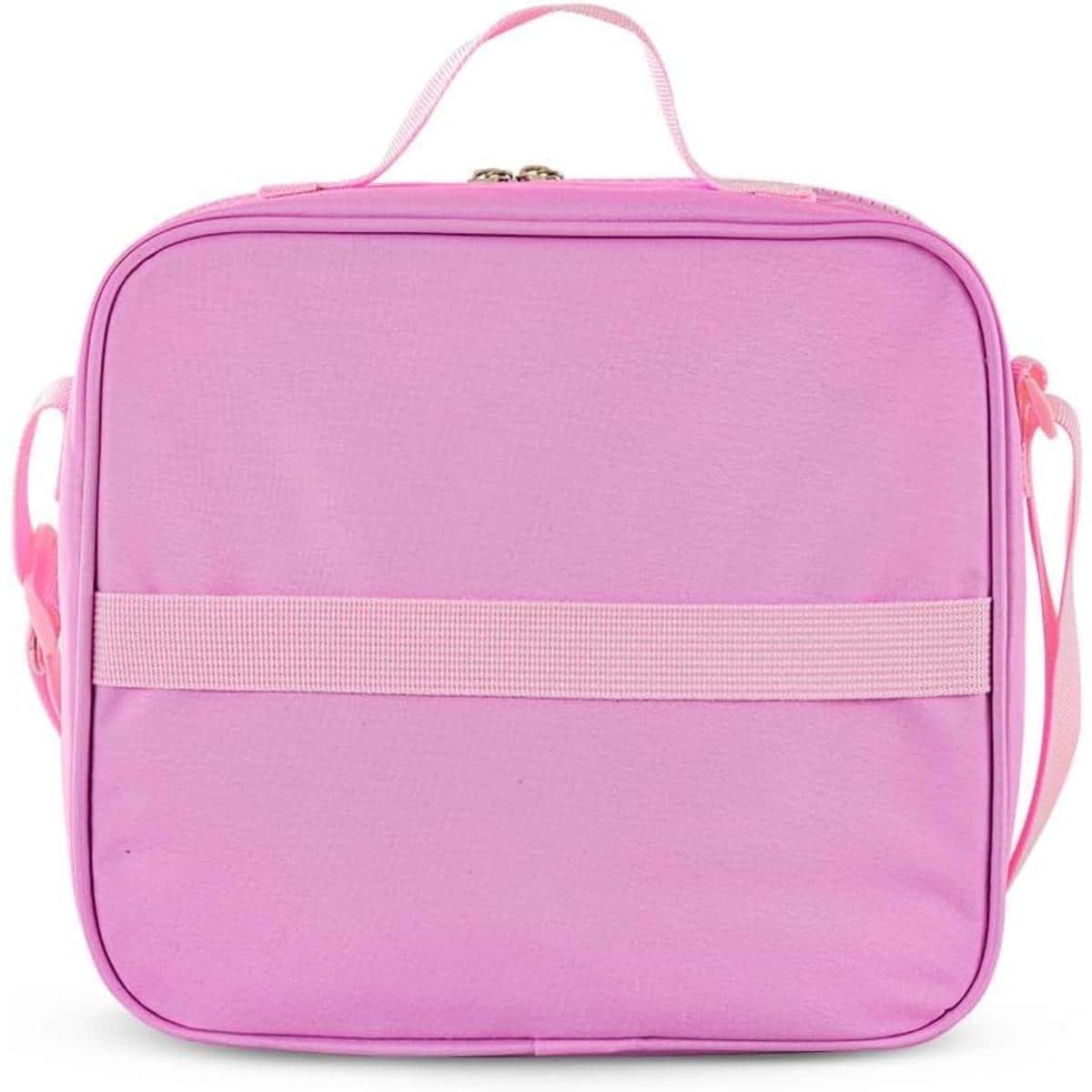 Eazy Kids 17" Sugar Pop Pink Backpack with Lunch Bag & Pencil Case Set