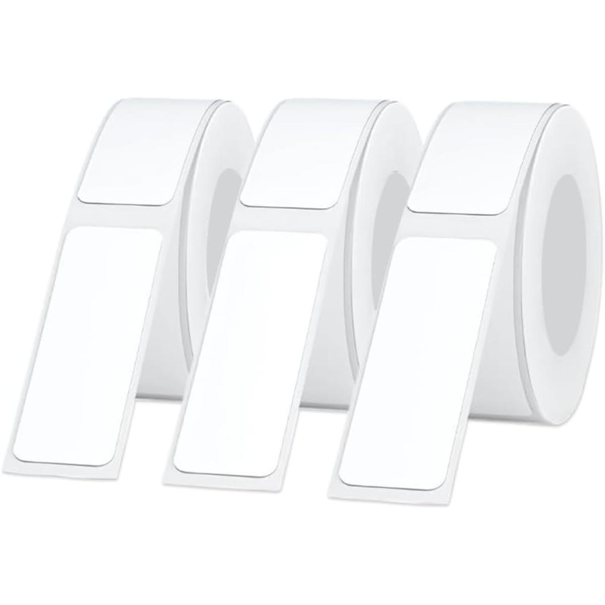 مجموعة بكرات طابعة ملصقات صغيرة بيضاء من إيزي كيدز مكونة من 3 قطع