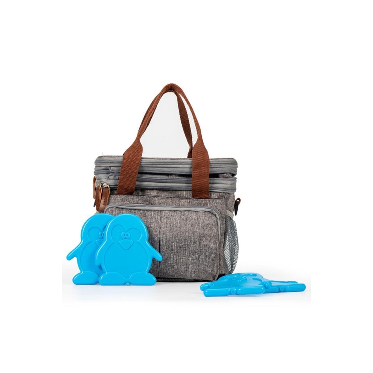 مجموعة أكياس ثلج زرقاء من إيزي كيدز مكونة من 4 قطع لحقائب الغداء