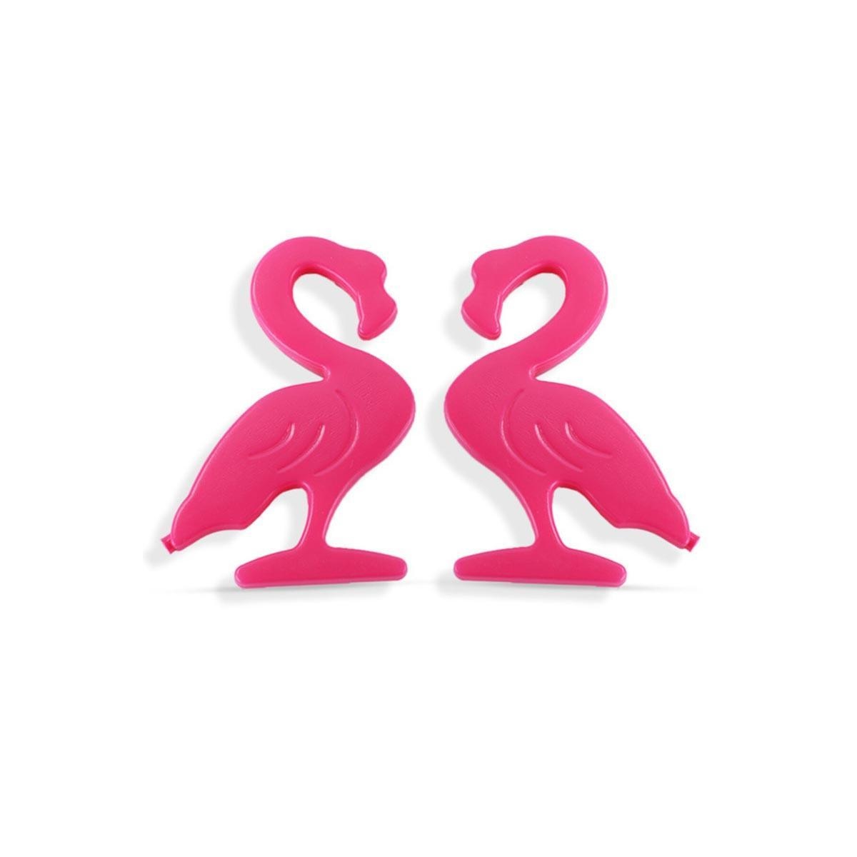 مجموعة أكياس ثلج صلبة قابلة لإعادة الاستخدام من إيزي كيدز، مكونة من 4 قطع بتصميم فلامنجو، لحقائب الغداء