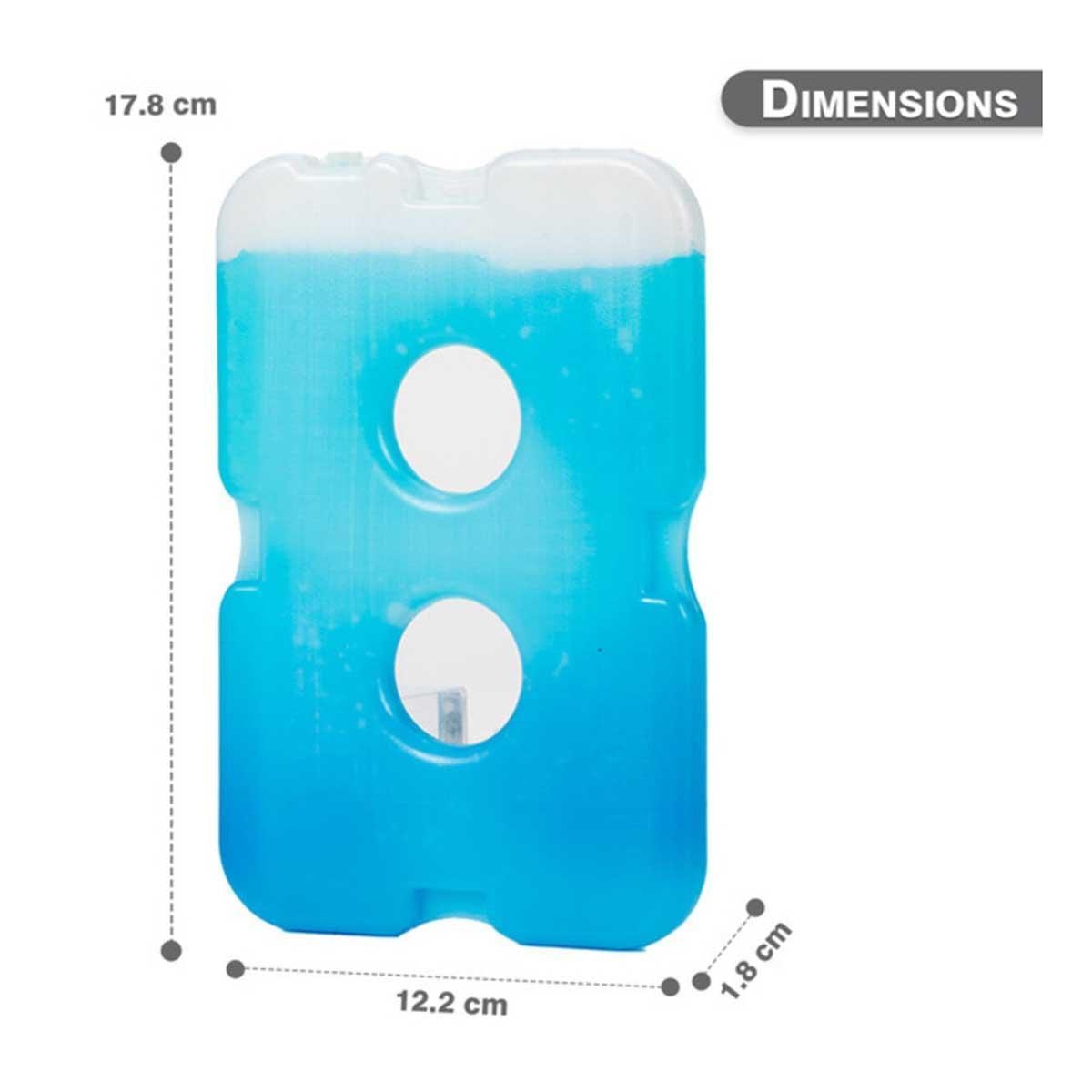 مجموعة أكياس ثلج بيضاء من إيزي كيدز مكونة من 4 قطع لحقائب الغداء