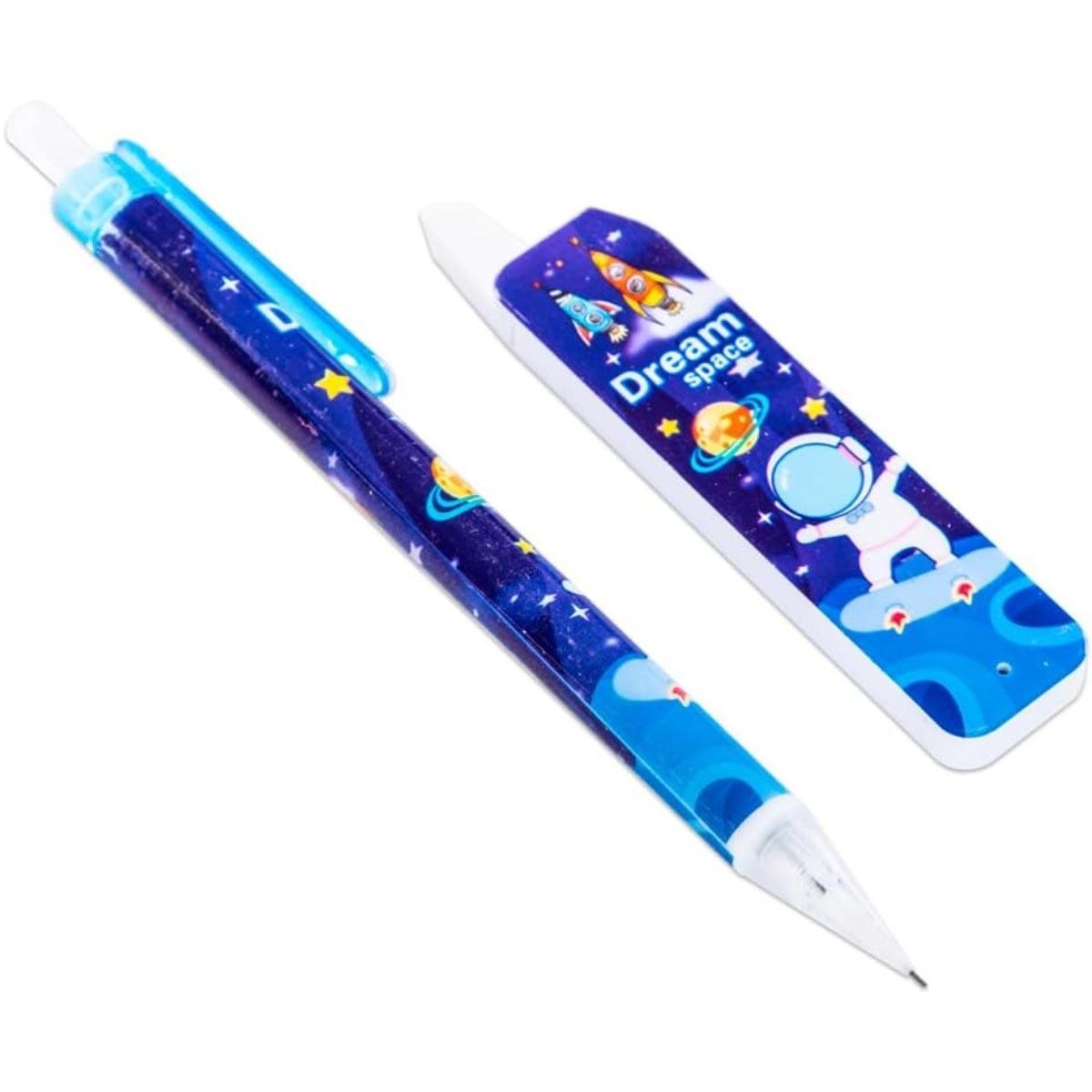 Eazy Kids 9-Piece Astronaut & Space Theme Kids Stationery Gift Set