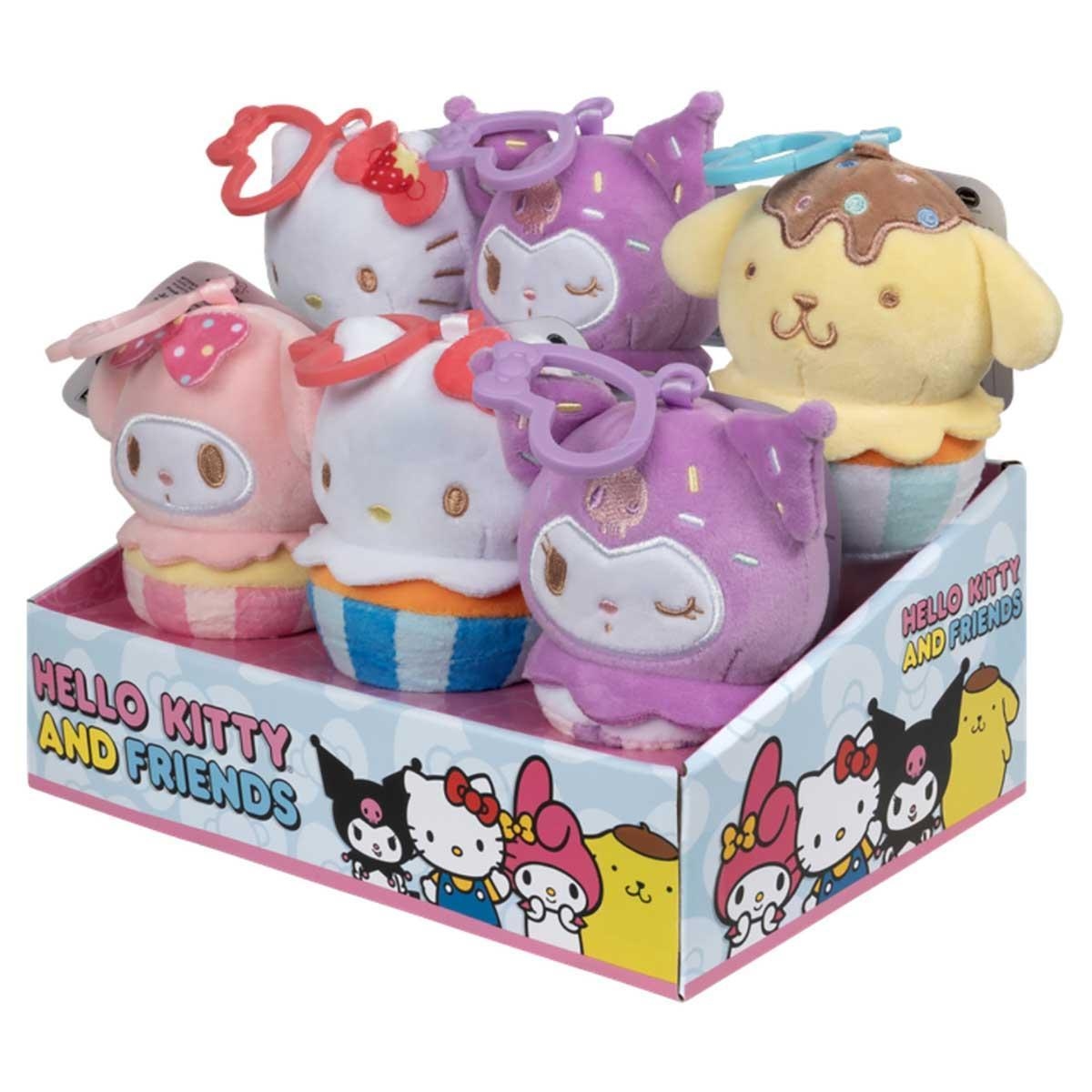 مجموعة متنوعة من ألعاب هيلو كيتي وأصدقائها القطيفة للبنات، من 3 إلى 4 سنوات